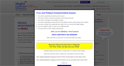 Desktop Screenshot of meghainvestments.com
